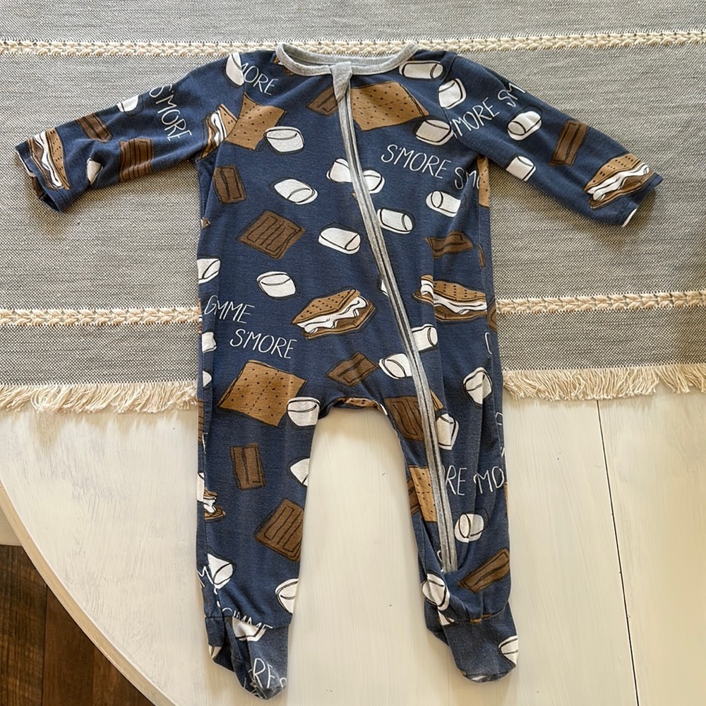 Mudpie footed zippered Sleeper 3-6 months